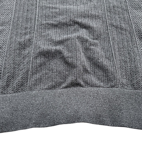 Lorna Jane Active Seamless Gray Charcoal‎ Athletic Zip Jacket Sweater - Picture 13 of 15